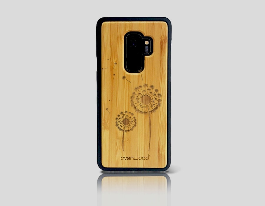 Coque arrière PIssenlit Samsung Galaxy S9
